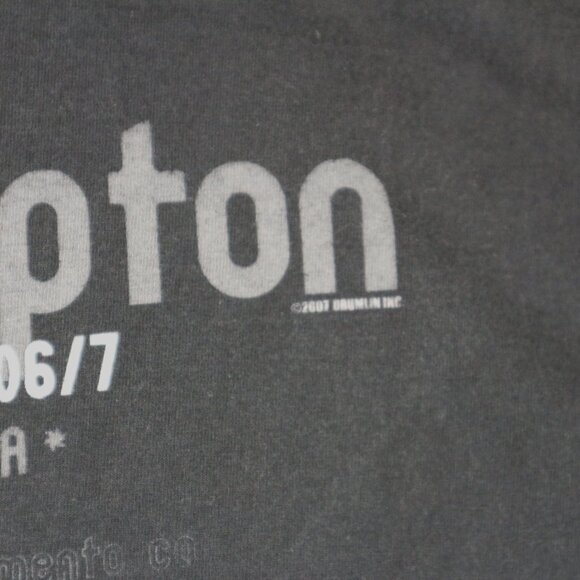 Eric Clapton 2006/2007 World Tour North American Mens  XL - Picture 6 of 8
